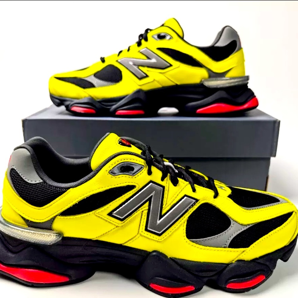 💚🖤❤️ NEW BALANCE 9060 Tea Tree Green 💚🖤❤️ - Picture 4 of 8